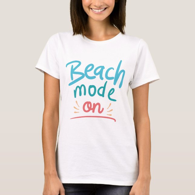 T-shirt Mode Plage (Devant)