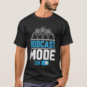 T-shirt Mode Podcast Sur Podcaster Podcasting Intervieweur
