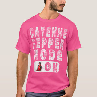 T-shirt Mode Poivre Cayenne Activé - Amateur De Poivre Cha