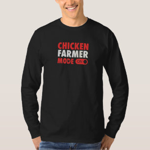 T-shirt Mode Poulet Agricole Sur Mignonne Volaille Essence
