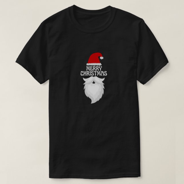 T-shirt Mode Pour Homme Noel merry christmas (Design devant)