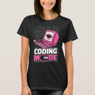 T-shirt Mode Programmer Sur Programmer Coding Developer C