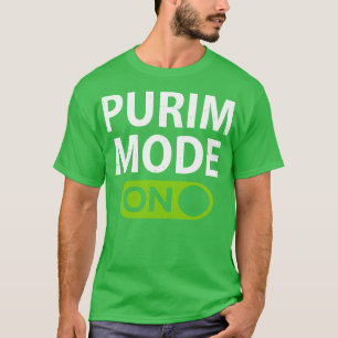 T-shirt Mode Purim Sur Le Costume Funny Purim Festival