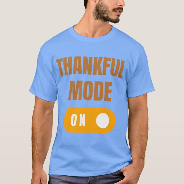 T-shirt Mode Reconnaissant Activé (Devant)