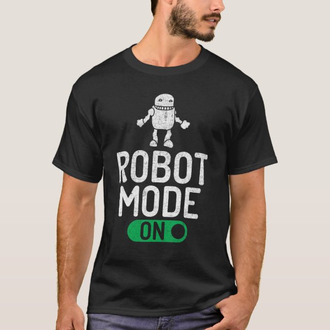 T-shirt Mode robot sur robotique (Devant)