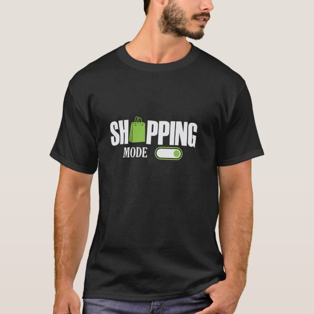 T-shirt Mode Shopping Activé (Devant)