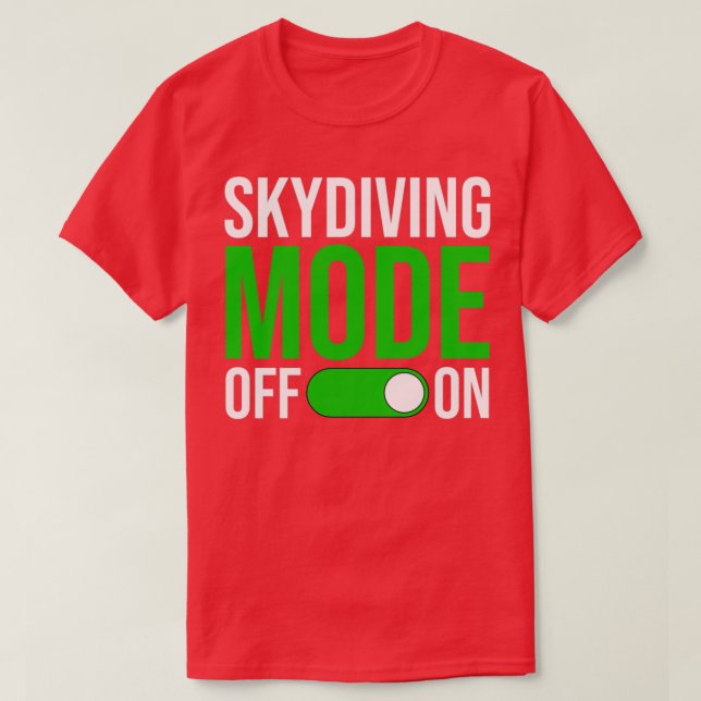 T-shirt Mode Skydiving Activé (Design devant)