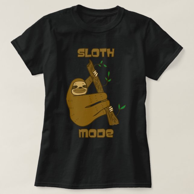 T-shirt Mode Sloth (Design devant)
