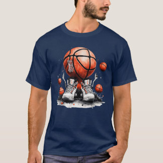 T-shirt Mode Sport Activé Édition Basketball Série Sport c