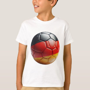 T-shirt Mode sportive pour les fans Fierté allemande Footb
