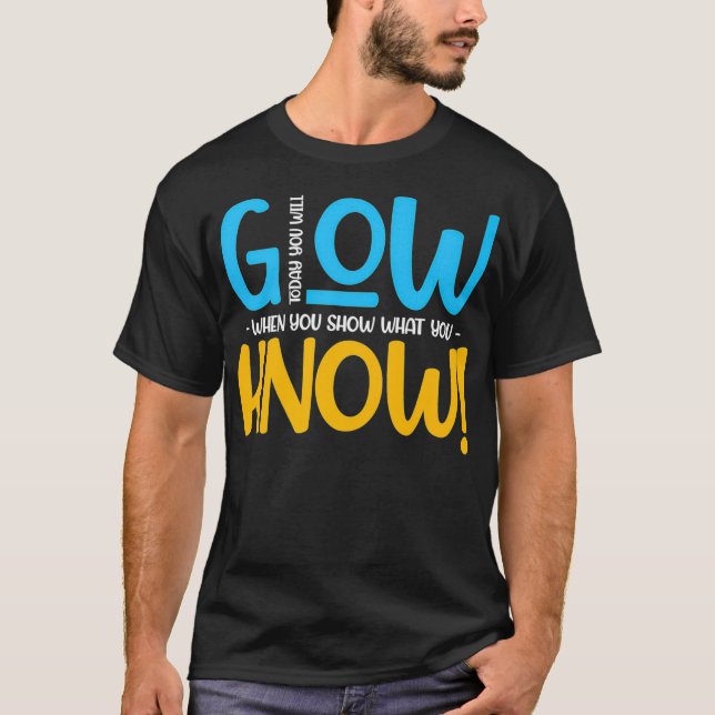 T-shirt Mode Sur Les Idées De Test Des Enseignants Scolair (Devant)