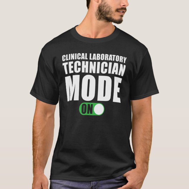 T-shirt Mode Technicien de laboratoire clinique sur (Devant)