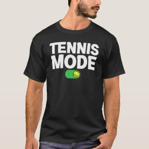 T-shirt Mode Tennis Interrupteur Sur Ball Sports Player At