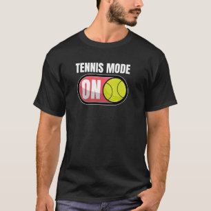 T-shirt Mode Tennis Sur Le Jeu De Court Ace Topspin Tennis