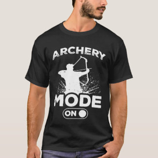 T-shirt Mode tir à l'arc pour hommes activé