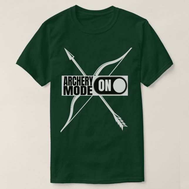 T-shirt Mode Tir À L'Archer (Design devant)