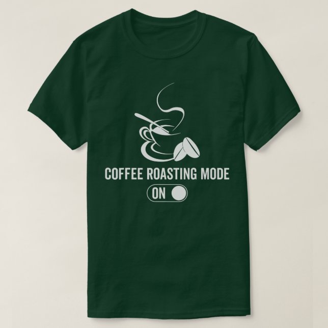 T-shirt Mode torréfaction du café OnBarista Coffee torréfa (Design devant)