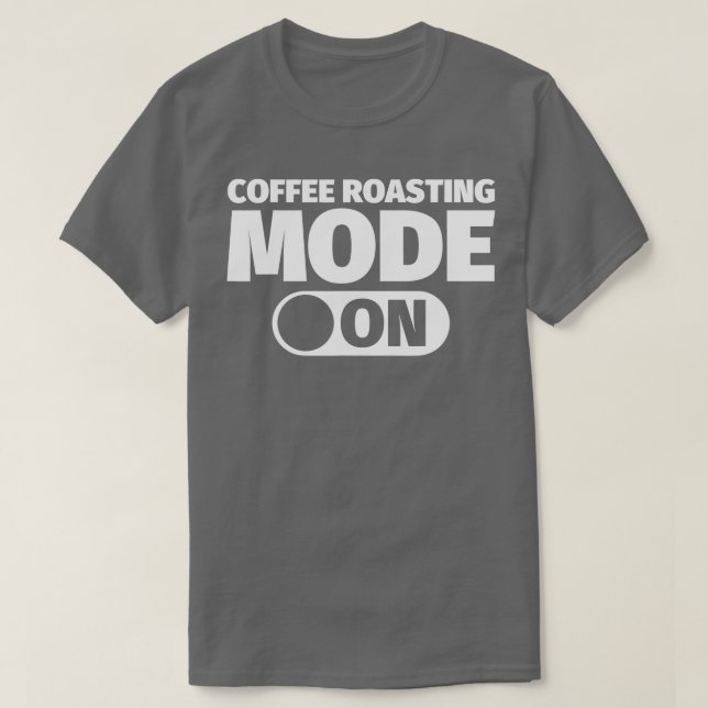 T-shirt Mode torréfaction du café sur (Design devant)