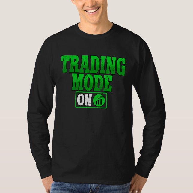 T-shirt Mode Trading Sur Crypto Blockchain Trader (Devant)