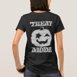 T-shirt Mode traitement Citrouille brillant avant et arriè