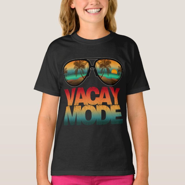 T-shirt Mode Vacances (Devant)