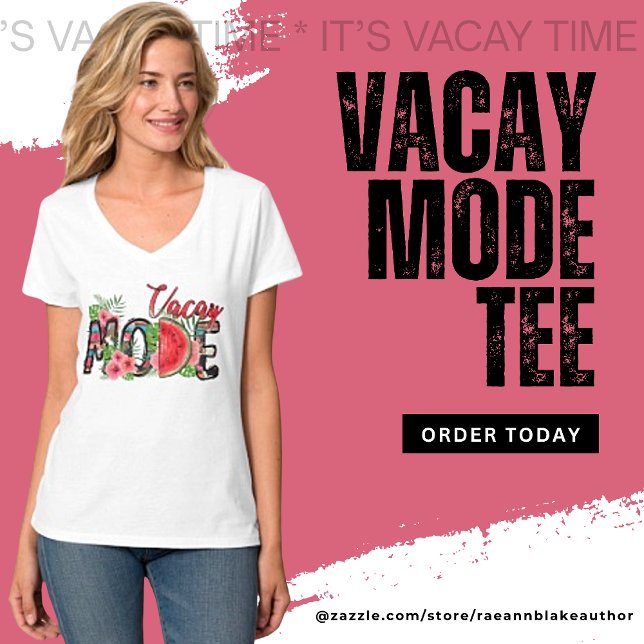 T-Shirt Mode Vacances (Créateur téléchargé)