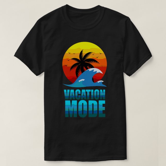 T-shirt Mode vacances 1 (Design devant)