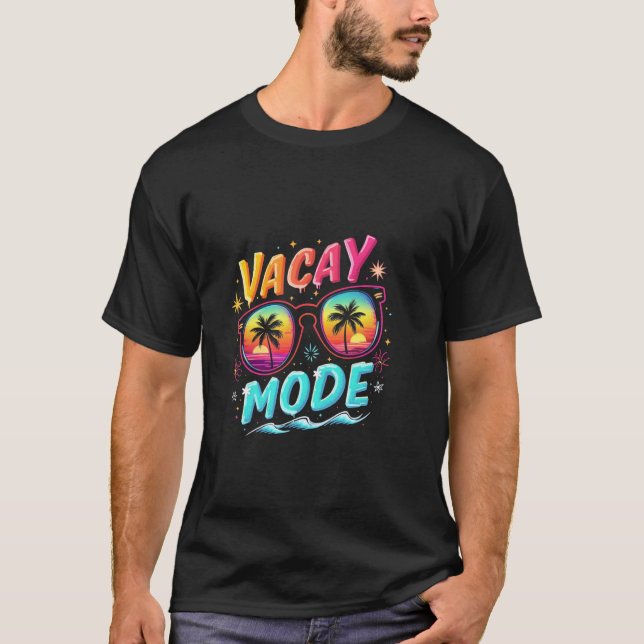 T-shirt MODE VACANCES Vacances (Devant)