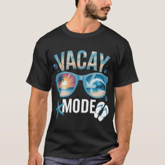 T-shirt Mode Vacances Vacances à la plage Croisière d'été