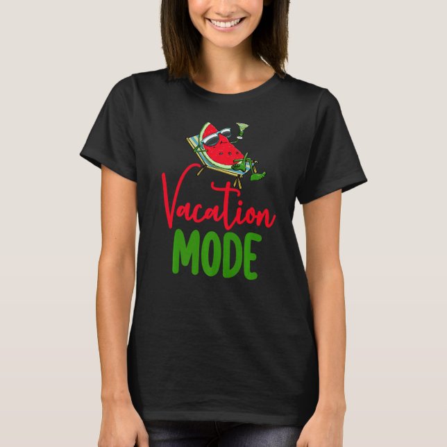 T-shirt Mode vacances Watermelon Femmes Aimer Fruit Melon (Devant)