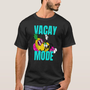 T-shirt Mode Vacay Ananas mignonne ananas Croise Getaway