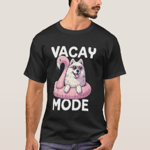 T-shirt Mode Vacay mignon Samoyed Chien Maman Vacances d'é
