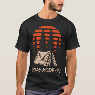 T-shirt Mode Vacay Sur Camping Tente Vacances
