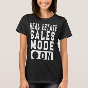T-shirt Mode Vente Immobilier Activé