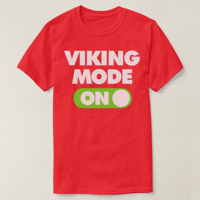 T-shirt Mode Viking Sur Les Sports Drôle Dire (Design devant)