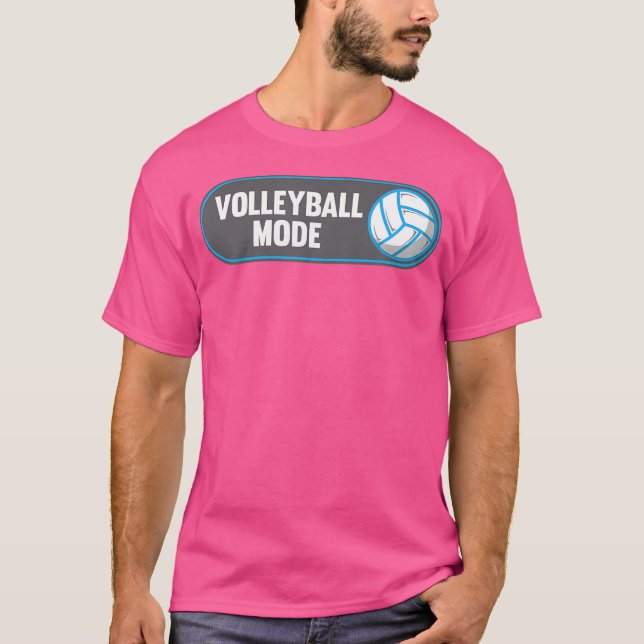 T-shirt Mode Volleyball Sur Volleyball (Devant)