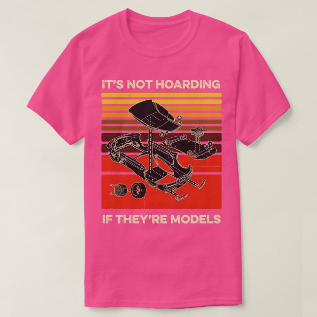 T-shirt Model Builder Son Pas D'Embarquement Si Ses Modèle (Design devant)