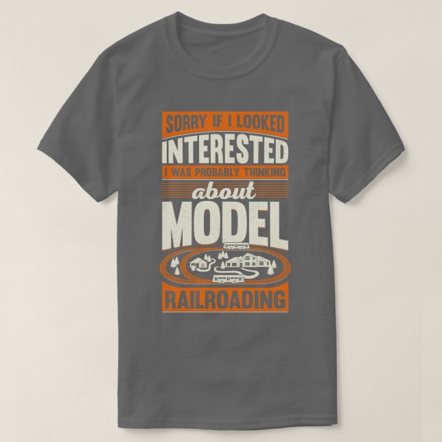 T-shirt Modèle amusant train de chemin de fer Collector ca (Design devant)