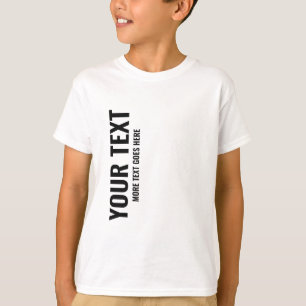 T-shirt Modèle Blanc Garçons Enfants Meilleur Cool Simple