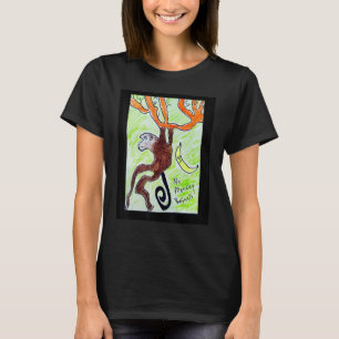 T-shirt Modèle cool des branches pivotantes de singe