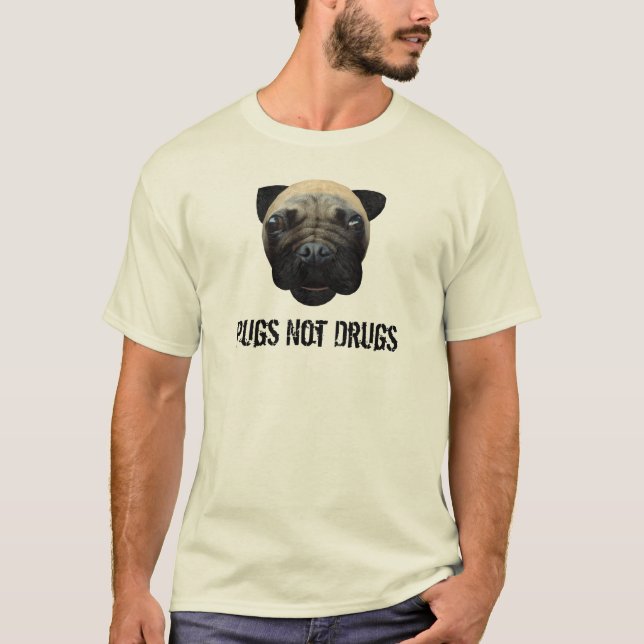 T-shirt Modèle de carlin (Devant)