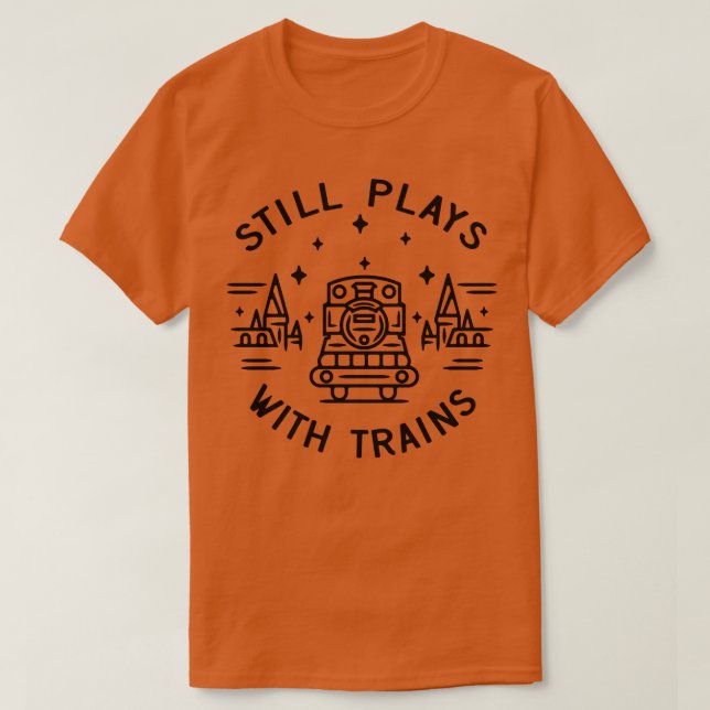 T-shirt Modèle de chemin de fer Maker Railroad Cadeau (Design devant)
