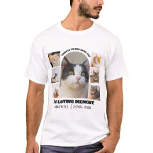 Modèle de collage photo de mémorial de chat 7