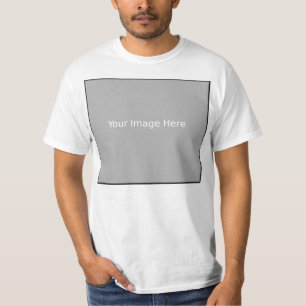 T-shirt Modèle de coût bas pour votre image sur un T-shi