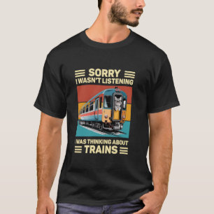 T-shirt Modèle de don de train Chemin de fer Conducteur de