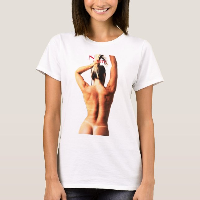 T-shirt Modèle de fitness Tanlines Thunder_Cove (Devant)