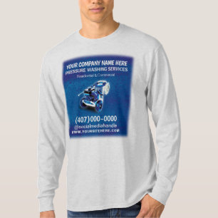 T-shirt Modèle de lavage et de nettoyage sous pression (a