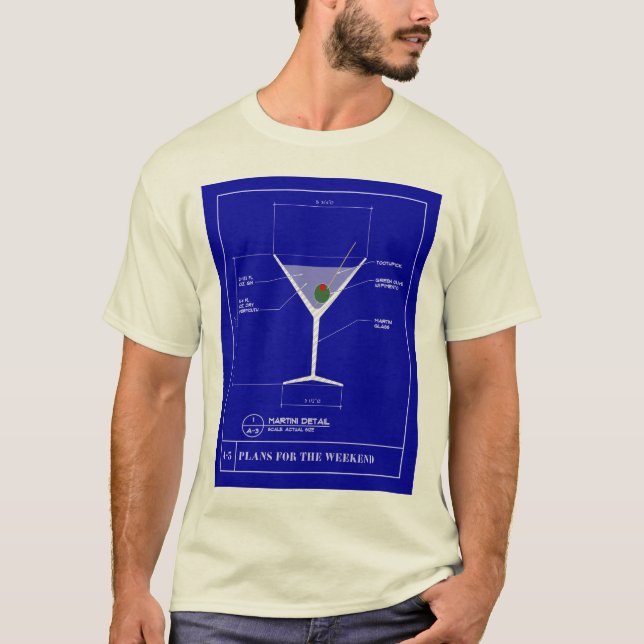 T-shirt Modèle de Martini (Devant)