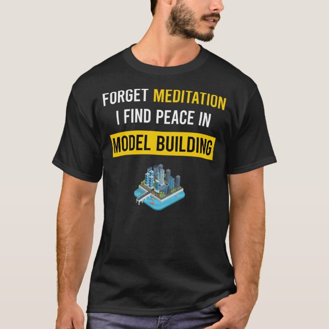 T-shirt Modèle de méditation (Devant)