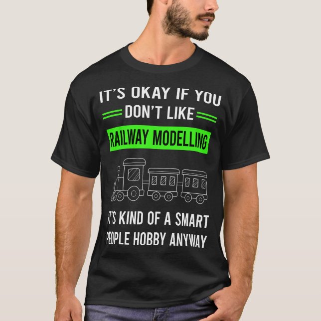 T-shirt Modèle de modélisation ferroviaire Trains ferrovia (Devant)